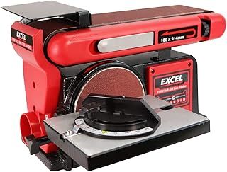 370W 4" Electric Bench Belt & Disc Sander Heavy Duty