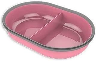 Sure Petcare SureFeed Split Pet Bowl with Integrated Seal, Compatible with Sure Petcare SureFeed Microchip Pet Feeder, Works for Wet and Dry Food, Keeps Food Fresh, Pink