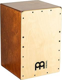 Meinl Percussion Snarecraft Cajon Instrument - Compact Drum Box with 2 Snare Wires - Playing Surface Baltic Birch (SC80AB-B)