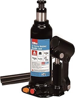 Hilka Tools 3 Tonne 188-363mm Welded Bottle Jack in Case, Silver