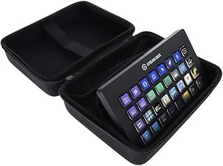 Bag compatible with Elgato Stream Deck XL Protective Cover Carry Case - safe protection for on the go - black