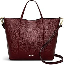 RADLEY London Henrietta Place Medium Open Top Tote Bag for Women, in Soft Grained Leather with Grab Handles