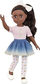 Glitter Girls - Keltie - 36 cm Fashion Doll - Brown Hair with skirt outfit - Toys, Clothes and Accessories For Girls 3 Year +