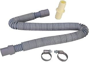 Utiz Extendable 0.7M to 2M Drain Hose Kit 19mm-28mm Cuff for Bosch Siemens Electrolux Washing Machines & Dishwashers