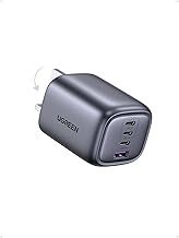 UGREEN USB C Plug 65W USB C Charger Fast Charging Plug Nexode 3C1A Foldable GaN Travel Charger, Compatible with iPhone 17 Pro/Air/17/16/15, MacBook Pro/Air, iPad, Galaxy S24/S23, Pixel 9/8, Laptop,etc