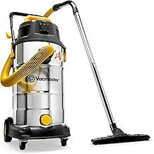 Vacmaster Wet and Dry Vacuum Cleaner 38L. 240V L Class Industrial Dust Extractor. Heavy duty, powerful 1600W Motor, Power Take Off & HEPA 13 Filtration. For Commercial & Professional Use