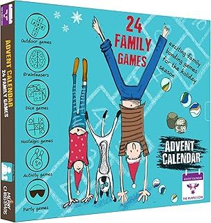 2024 Advent/Countdown Calendar FAMILY GAMES. 24 BEST EVER FAMILY GAMES IN A BOX – enjoy hours of FUN. Comes w/a step-by-step picture guide. For kids aged 6+.The perfect family bonding experience