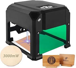 3W K4 Engraver, No Installation Required and Super Easy to Operate for Home Use DIY Mini Engraving Printer for Windows OS.