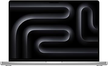 Apple 2024 MacBook Pro Laptop with M4 Pro chip with 14-core CPU and 20-core GPU: Built for Apple Intelligence, 16.2-inch Liquid Retina XDR Display, 24GB Unified Memory; 512GB SSD Storage; Silver