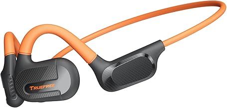 F2 Open-Ear Headphones, Air Conduction Bluetooth 5.3 Wireless Headphones for Sports, 15 Hours of Playtime, 16.2mm Enhanced Bass, Dual Mic, Multipoint Connection, App Control, Running, Cycling