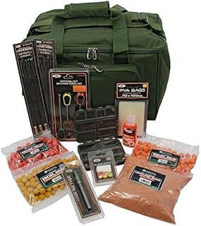 DNA NGT Christmas Stocking Carp Fishing Terminal Tackle and Bait Set with Carryall PVA Boilies + More