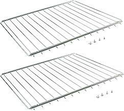 Universal Adjustable Extendable Oven Shelf/Cooker/Fridge Rack, 352-566 mm, Pack of 2