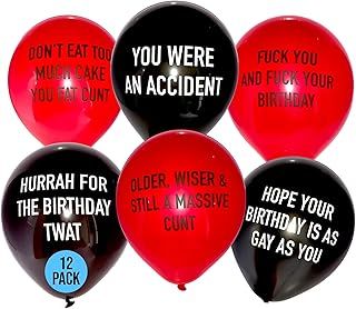 Brutal Birthday Balloons - Funny Rude Abusive Bday - 2020 Edition