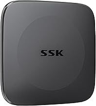 SSK Portable External 128GB SSD,up to 550MB/s,External hard drive with Type C to USB C/A Cable,Fast Solid State Drives USB 3.2 GEN2 External storage for iPhone 15/Android/Windows/Tablet/Mac/Xbox