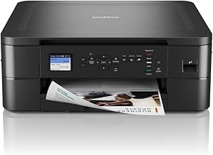 Brother DCP-J1050DW, colour, 3-in-1 colour inkjet multifunction printer, scanner, copier, black, 400 x 151 x 343 mm, 17/9 ppm