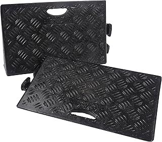 Pack of 2 Black kerb ramps