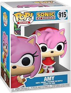 Funko Pop! Games: Sonic - Amy Rose - Sonic the Hedgehog - Collectable Vinyl Figure - Gift Idea - Official Merchandise - Toys for Kids & Adults - Games Fans - Model Figure for Collectors and Display