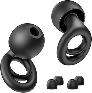 Ear Plugs for Sleep, Loop Quiet Ear Plugs Silicone Earplugs for Sleeping 28dB Noise Cancelling, Soft and Reusable Hearing Protection for Flights Concerts Travel
