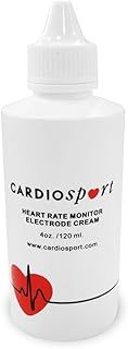 Cardiosport ECG Gel Heart Rate Monitor Conductive Electrode Gel, 120ml Improves All Heart Rate Monitor Performance