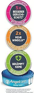 Angelcare - Nappy bin refill cassettes - Compatible with Angelcare Nappy Disposal System - Pack of 3