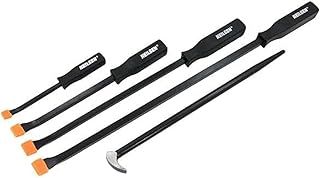Neilsen CT0239 Pry Set with Black Handles Includes roll Head bar - Black (5-Piece)