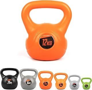 Phoenix Fitness 4KG, 6KG. 8KG, 12KG, 16KG and 20KG Kettlebell - Heavy Weight Kettle Bell for Strength Cardio Training - Kettlebells for Home and Gym Fitness Workout for Bodybuilding Weight Lifting