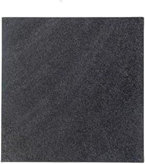 Baking Pizza Lava Stone. Bread Making 100% Natural Volcanic Square Serving Stone. Multi-Purpose Oven & BBQ, Grill. High Heat Retention. (30x30cm)