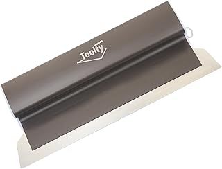Aluminium Body Plastering Skimming Finishing Rule Spatula Trowel Speed Skim with Interchangeable Stainless Steel Blade (250mm) TLTY-4814