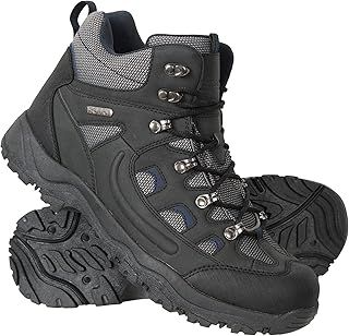 Mountain Warehouse Adventurer Mens Waterproof Boots - IsoDry Shoes with Synthetic Upper, Mesh Lining, Deep Lugs & EVA Cushioning - Spring Summer, Hiking & Outdoors