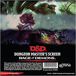 Gale force Nine LLC D&D Dm Screen - Rage of Demons