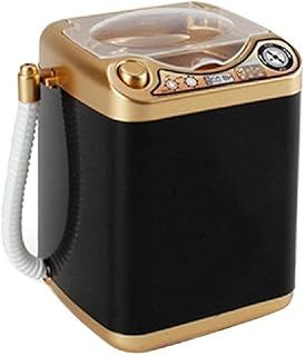 Realistic Electric Mini Washing Machine Pretend for Play Toy Kids & Toddler Gift Laundry Machine Role for Play Dollhouse beauty sponge case