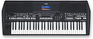 Yamaha PSR-SX600 Digital Keyboard - a Powerful Digital Workstation Keyboard with 61 Touch-Sensitive Keys, 850 Authentic Instrument Voices and DJ Styles, in a Black Finish