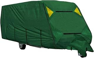 Premium Caravan Cover Water Resistant Breathable Highly Protective UV Resistant Anti Moisture, Rain, Snow, Dust Elasticated 4 Ply (Green, M)