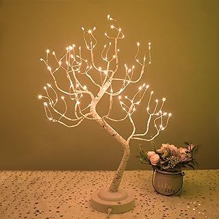108L LED Birch Tree Lamp, 8 Modes Decorative Twig Lights, USB & Battery Operated Twinkling Lamp, Fairy Night Light for Home, Wedding, Birthday, Party Decoration, Christmas, Easter