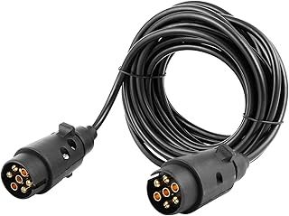 AGRISHOP 7 to 13 Pin Plug Socket Converter,13 to 7 Pin Plug Socket Adapter Connector,Trailer Caravan Towing Van Towbar Socket,Trailer Plug Adapter,12V Waterproof Electric Adaptor Converter