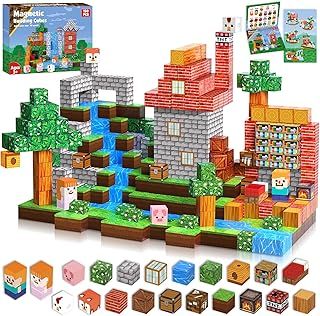 Goody King Magnetic Building Blocks | 150PCS Building Cube for Boys & Girls Age 3 4 5 6 7 8 9 10,STEM Montessori Stacking Toy, Magnetic Tiles Building Gifts for Kids