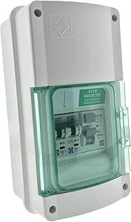Lewden E-GARAGE(63) 2 Way Garage Consumer Unit with RCD & 2 x MCB's
