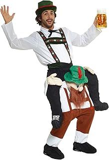 Morph Oktoberfest Outfit Mens Bavarian Ride On Costume Adult German Piggyback Halloween Costumes
