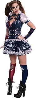 Rubies Official Harley Quinn - Batman Arkham Costume Adult Ladies -size Small Halloween