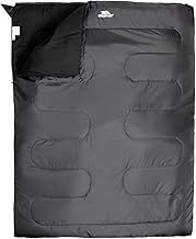 Trespass Catnap 3 Season Double Sleeping Bag Camping Travel 180cm x 140cm