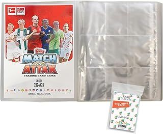 Bundle with Topps Match Attax Bundesliga - 2024/2025-1 Empty Portfolio Folder + Exclusive Collect-it Cases