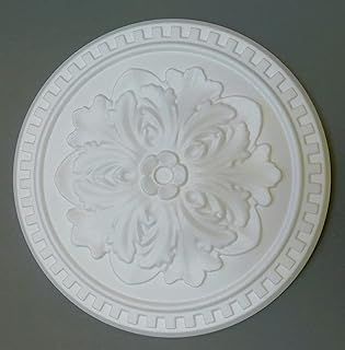 County Decor Ceiling Rose - Polystyrene - SIZE 40cm - BEAULIEU - Lightweight Easy To Fix