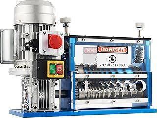 CREWORKS 370W Automatic Wire Stripper with 11 Channels, Power Cable Stripper for 1.5mm to 38mm Copper Wire, Electrical Wire Stripping Machine DIY Tool for Home Repair Remodelling Recycling (WSM-N038)