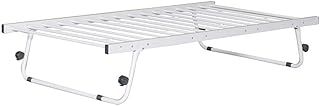 Panana Black 3FT Single Metal Frame Under Bed Guest Trundle Bed For Adults & Kids