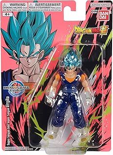 DRAGON BALL Bandai Evolve Figures Super Saiyan God Super Saiyan Vegito Super Saiyan God Super Saiyan Vegito Action Figure 17 cm Articulated Figure Bandai Dragon Stars, 36281, Blue
