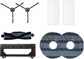 eufy Accessory Kit for Robot Vacuum Omni C20, 2 Side Brushes, 2 Washable Filters, 1 Rolling Brush, 1 Brush Guard, 2 Mop Pads