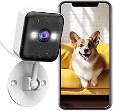 JOOAN Security Camera WiFi Camera Outdoor Indoor 2K Pet Camera Color Night Vision Motion Detection & Alert 2-Way Audio IP65 Weatherproof Supprt Cloud/Micro SD Record Works with Alexa