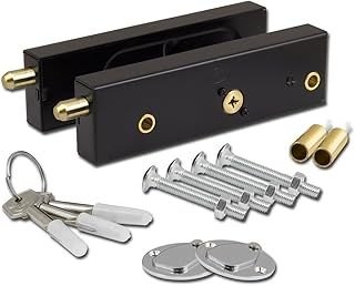 Asec AS1997 Garage Door Lock - Black