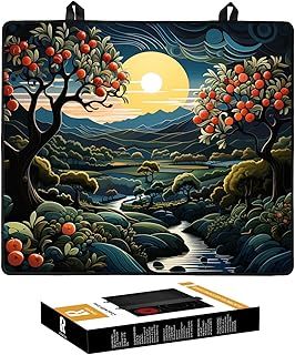 Kitchenraku Hob Cover 61x53cm, Electric Hob Covers, Ceramic Hob Covers, Induction Hob Covers, Glass Hob Covers, Hob Covers for Electric Cookers to Protect from Scratches (CMT11 F, 61x53cm)