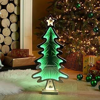 Festive 60cm Christmas Tree Infinity Light